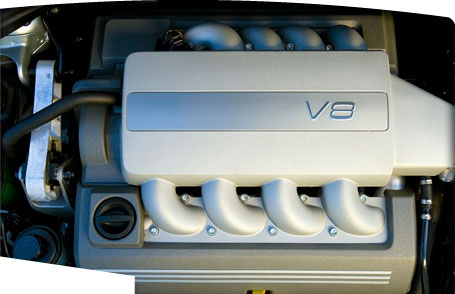 image d'un moteur Volvo V8